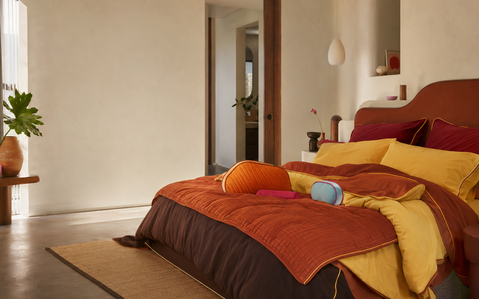 A colourful, lived-in Bedroom Talks bedroom